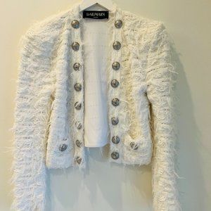Women White Vest Balmain